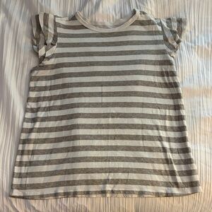 Gray Striped Woman’s M Shirt